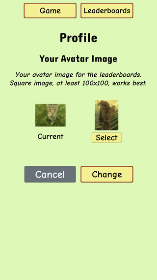 change your avatar