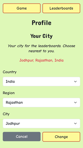 change your city
