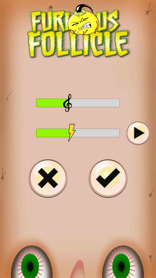 volume sliders